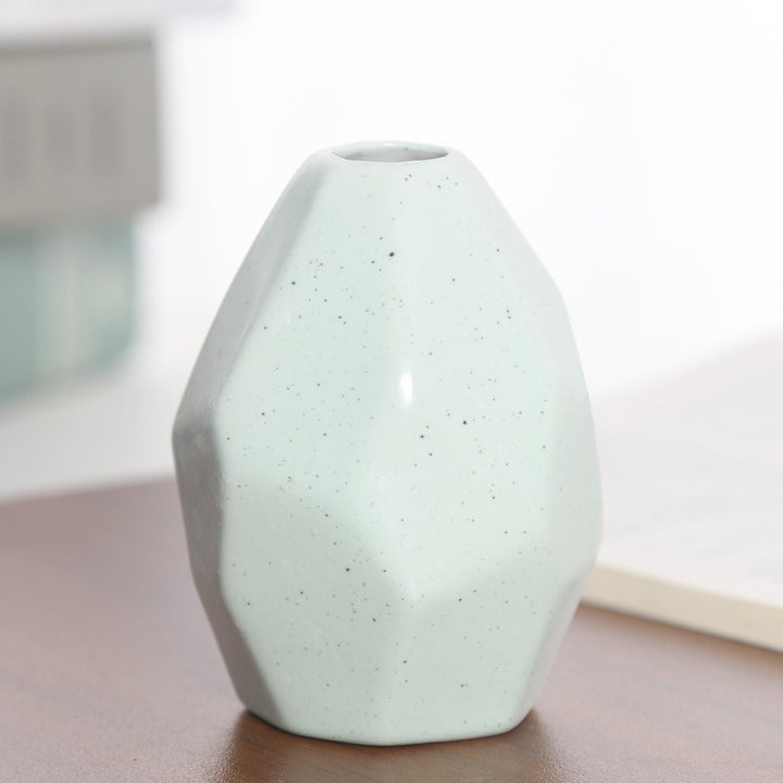Geometric Ceramic Decorative Vase Stornfeild