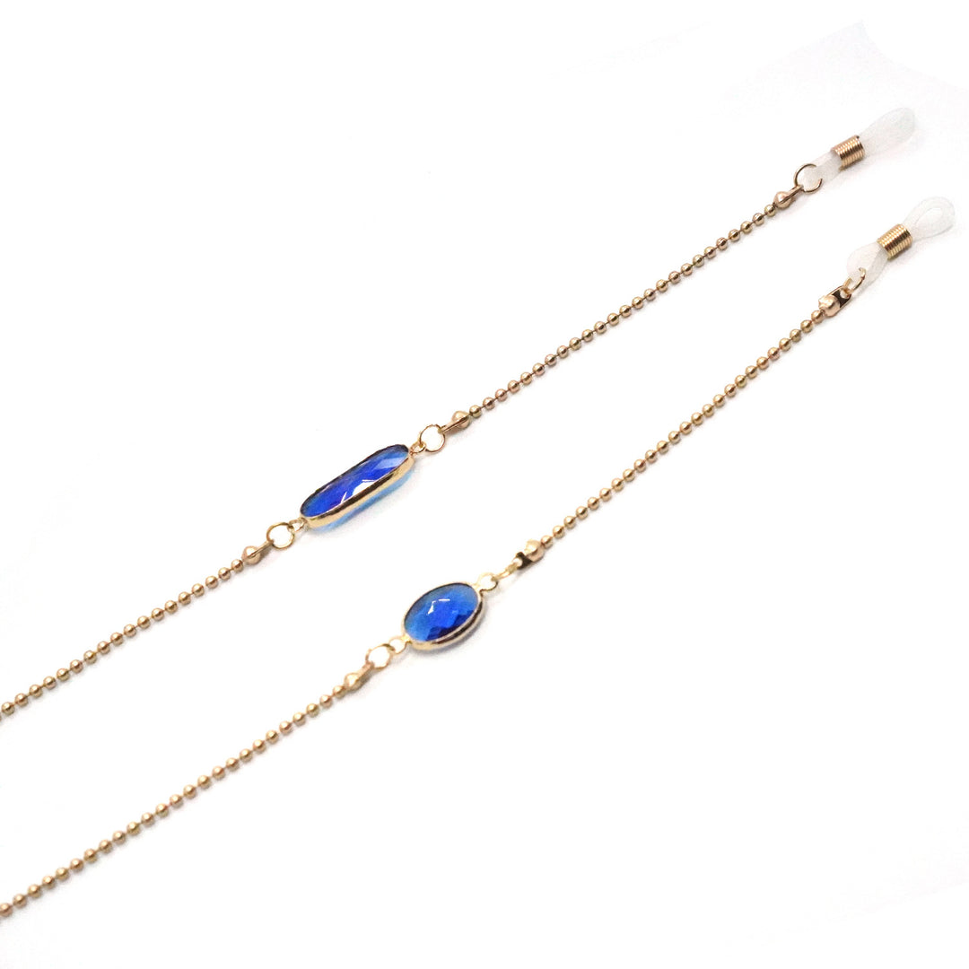 Elegant Gemstone Glasses Chain Stornfield