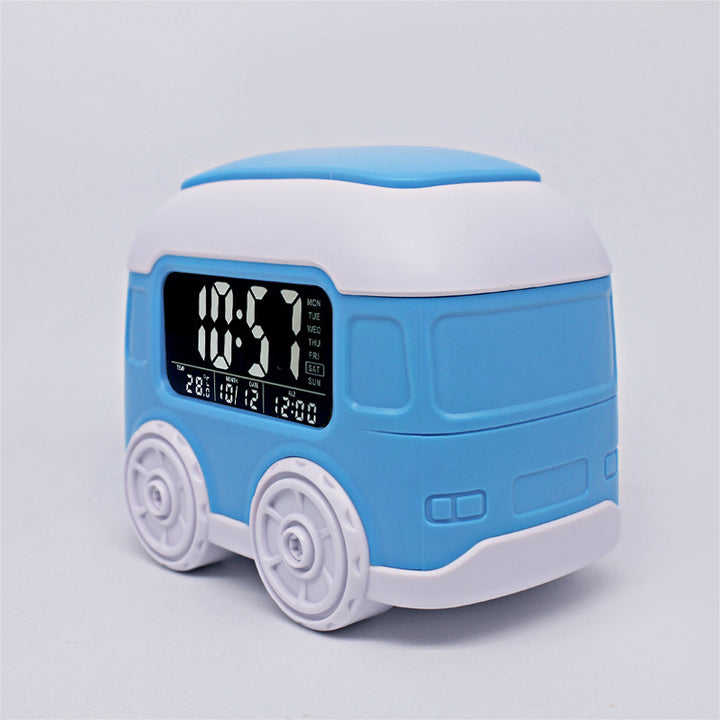 Digital Alarm Clock in Modern Bus Design Stornfield