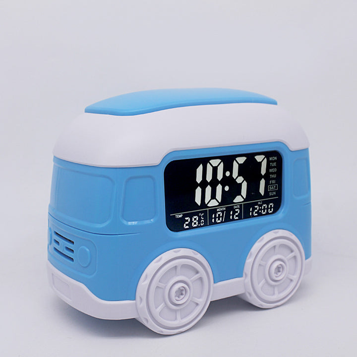 Digital Alarm Clock in Modern Bus Design Stornfield