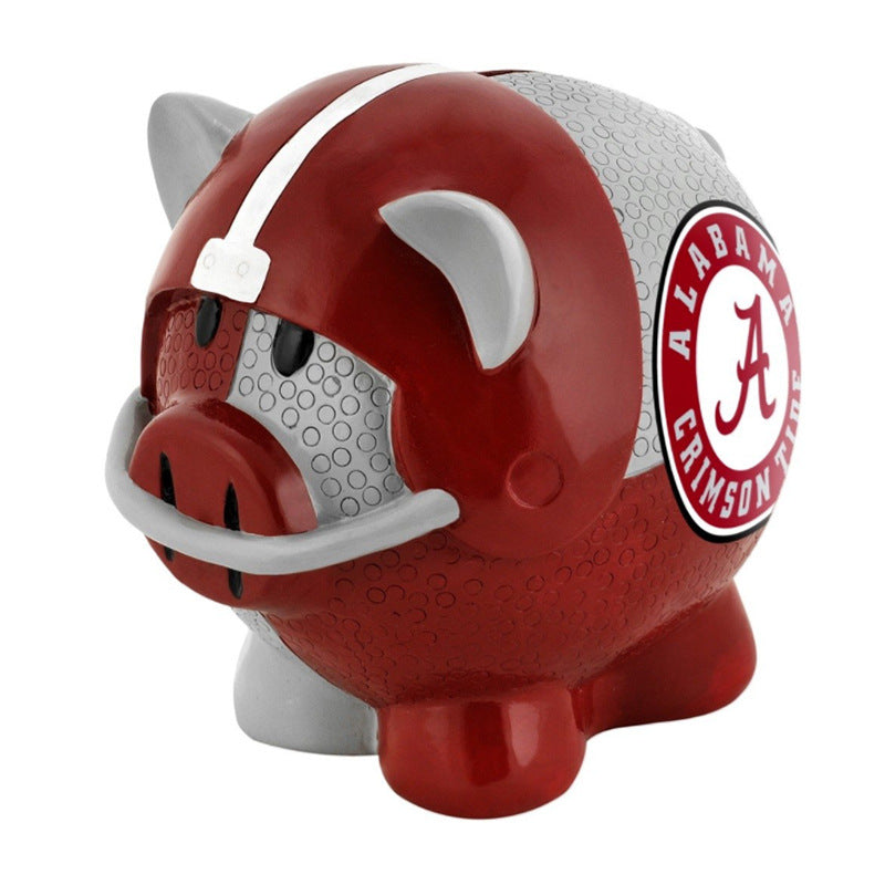 Football-Themed Piggy Bank