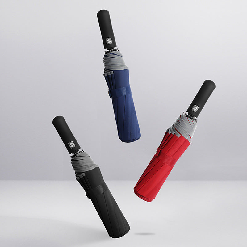 Women's automatic folding umbrella with windproof technology Stornfield