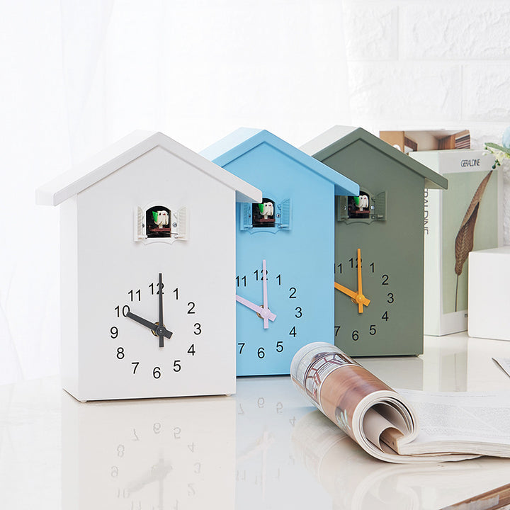 Cuckoo clock in creative house design Stornfield