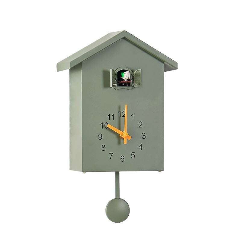 Cuckoo clock in creative house design Stornfield