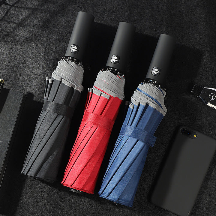 Ladies automatic umbrella with UV protection Stornfield