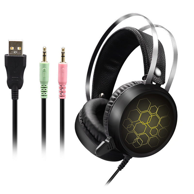 Gaming headset with noise cancelling and adjustable microphone Stornfield
