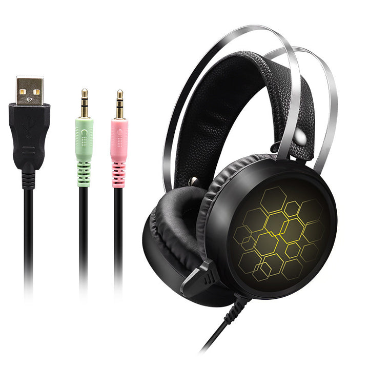 Gaming headset with noise cancelling and adjustable microphone Stornfield