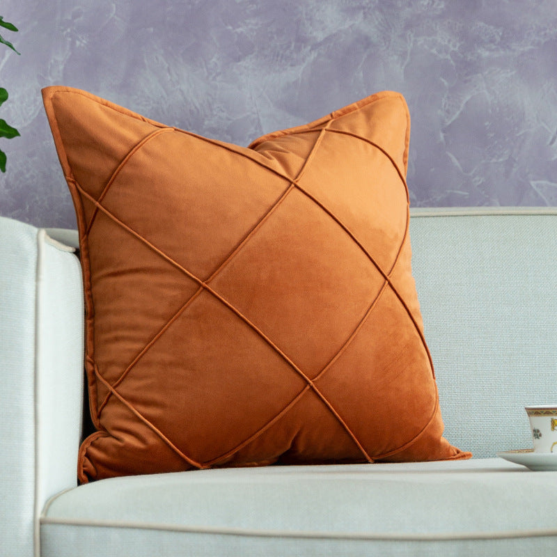 Elegant Plush Decorative Cushion