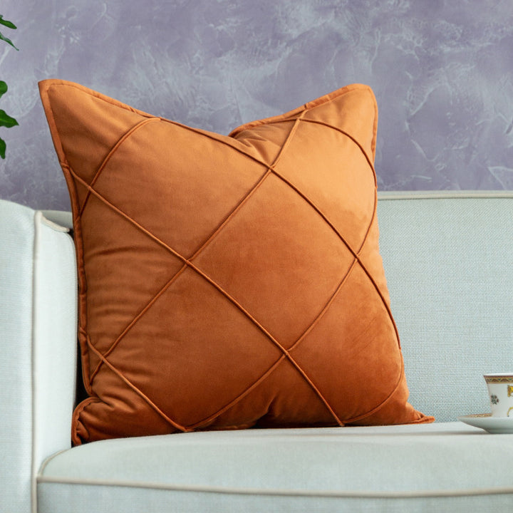Elegant Plush Decorative Cushion