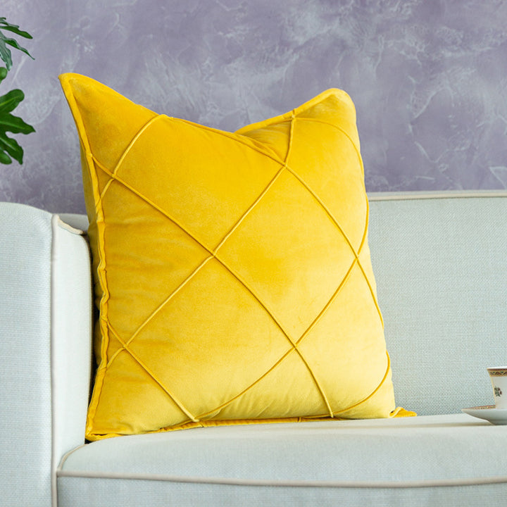 Elegant Plush Decorative Cushion