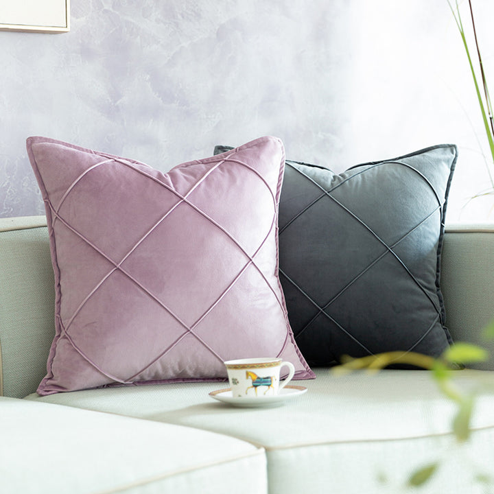 Elegant Plush Decorative Cushion