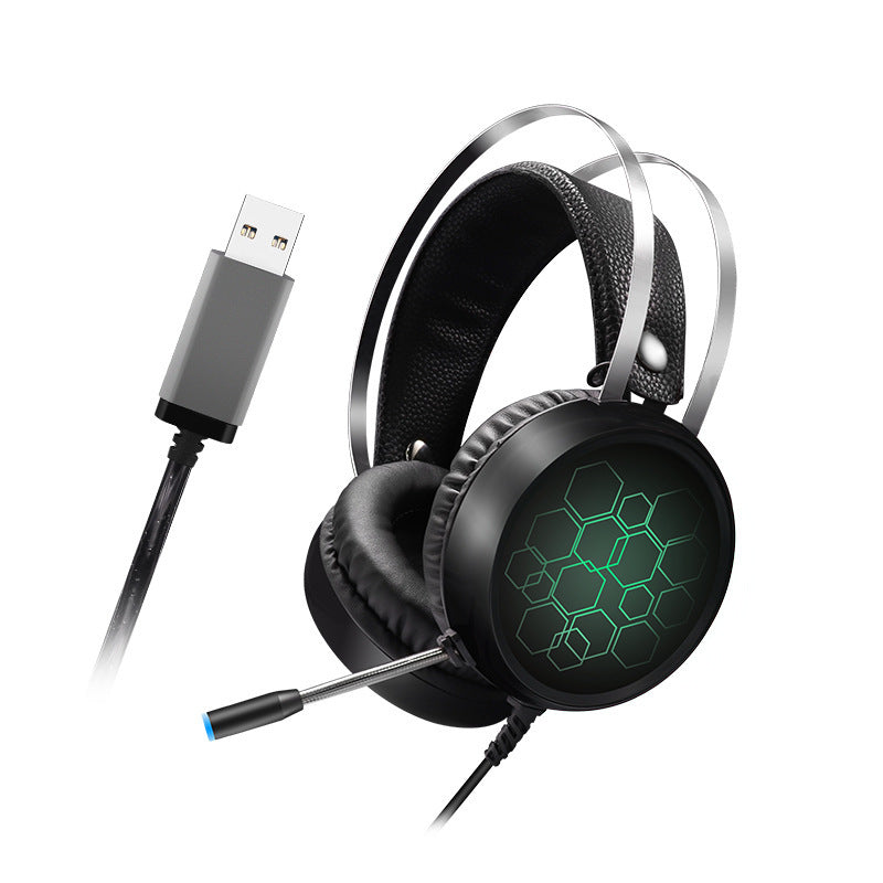 Gaming headset with noise cancelling and adjustable microphone Stornfield