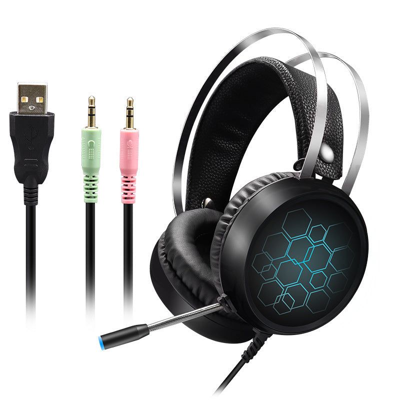 Gaming headset with noise cancelling and adjustable microphone Stornfield