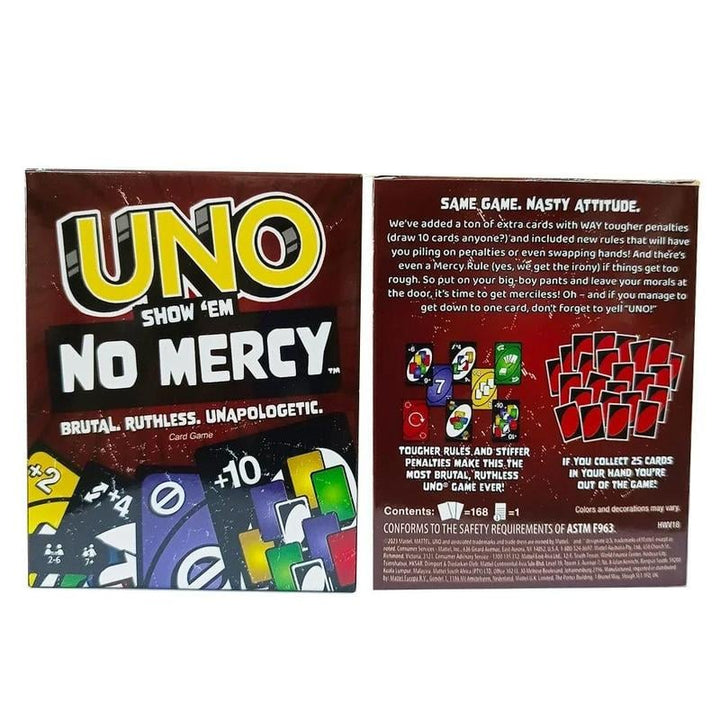 168 Thick Uno Card Game | Stornfield