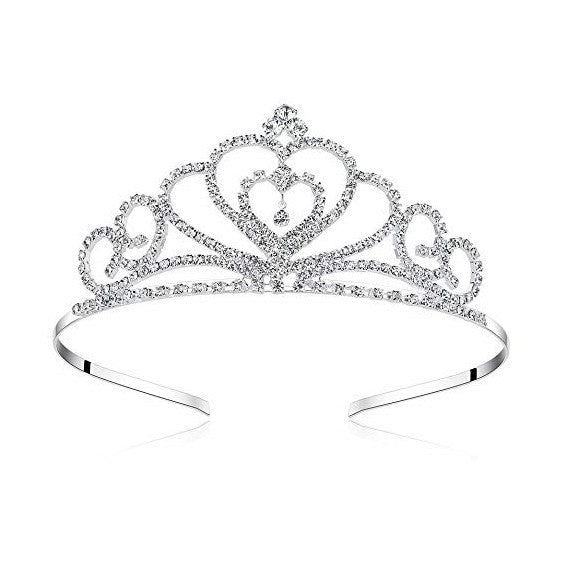 Women Glamorous Crystal Tiara Stornfield
