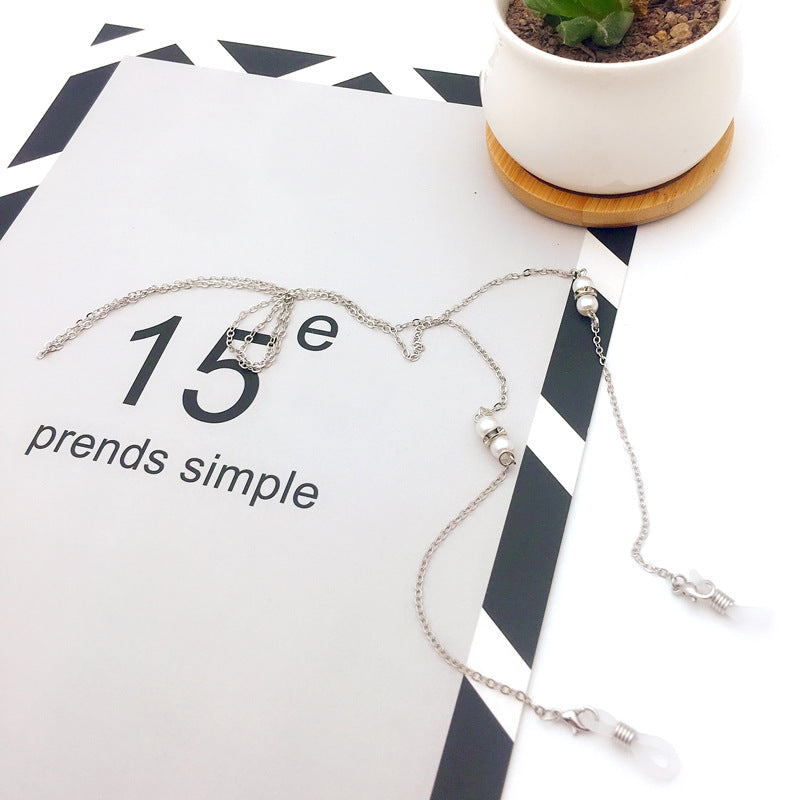 Premium Silver-Linked Eyewear Chain Stornfield