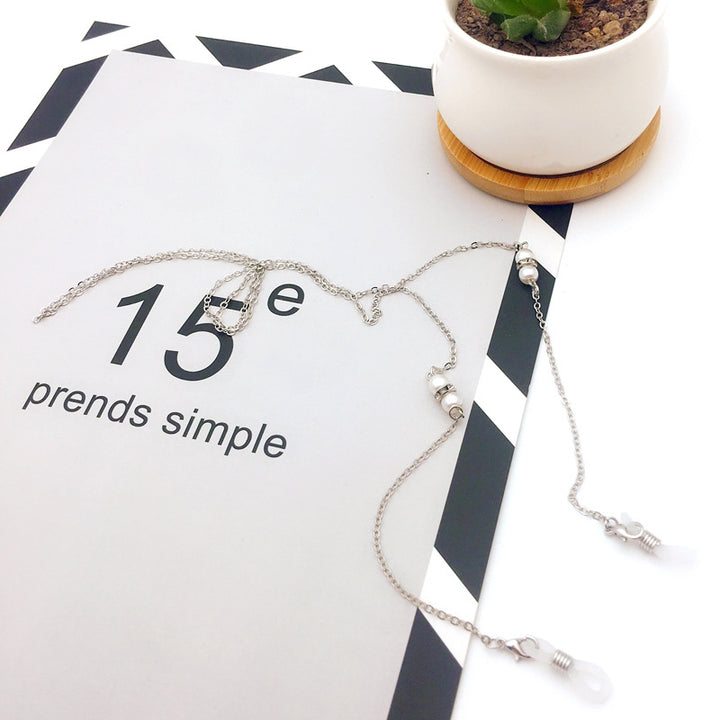 Premium Silver-Linked Eyewear Chain Stornfield