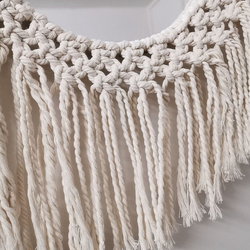Decorative Macrame Wall Mirror Stornfield