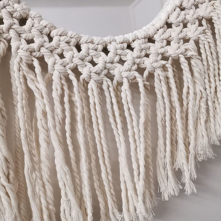 Decorative Macrame Wall Mirror Stornfield