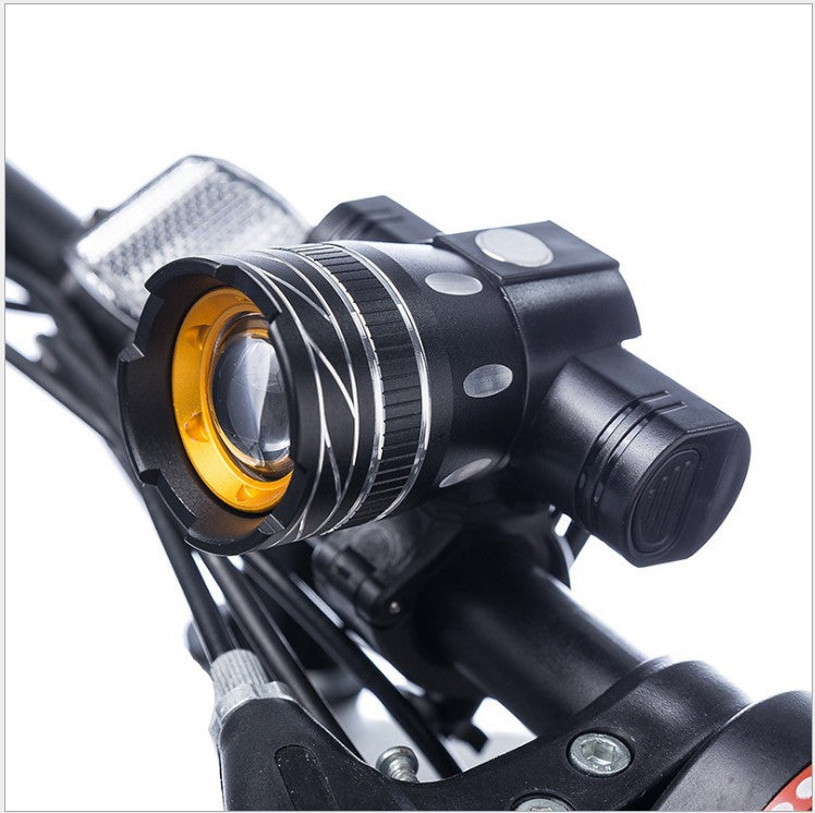 USB Rechargeable Bicycle Headlight with Adjustable Mount Stornfield
