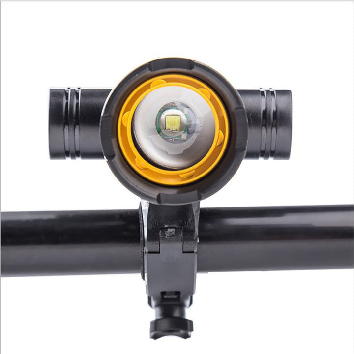 USB Rechargeable Bicycle Headlight with Adjustable Mount Stornfield