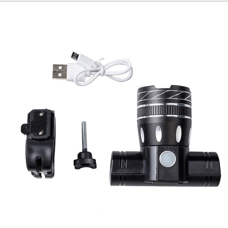USB Rechargeable Bicycle Headlight with Adjustable Mount Stornfield