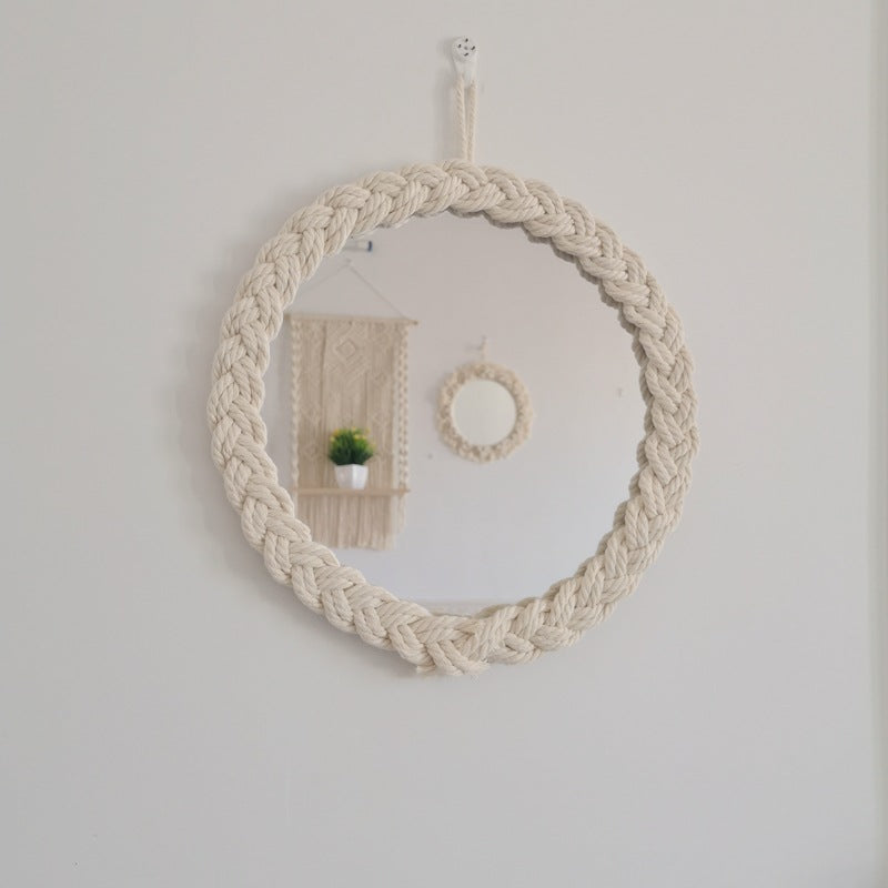 Decorative Macrame Wall Mirror Stornfield