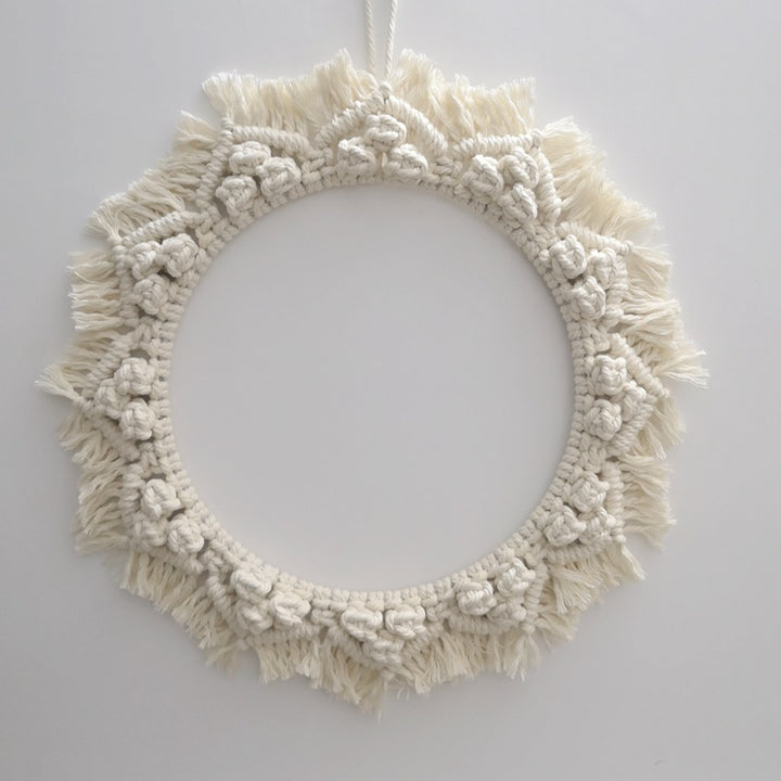 Decorative Macrame Wall Mirror Stornfield