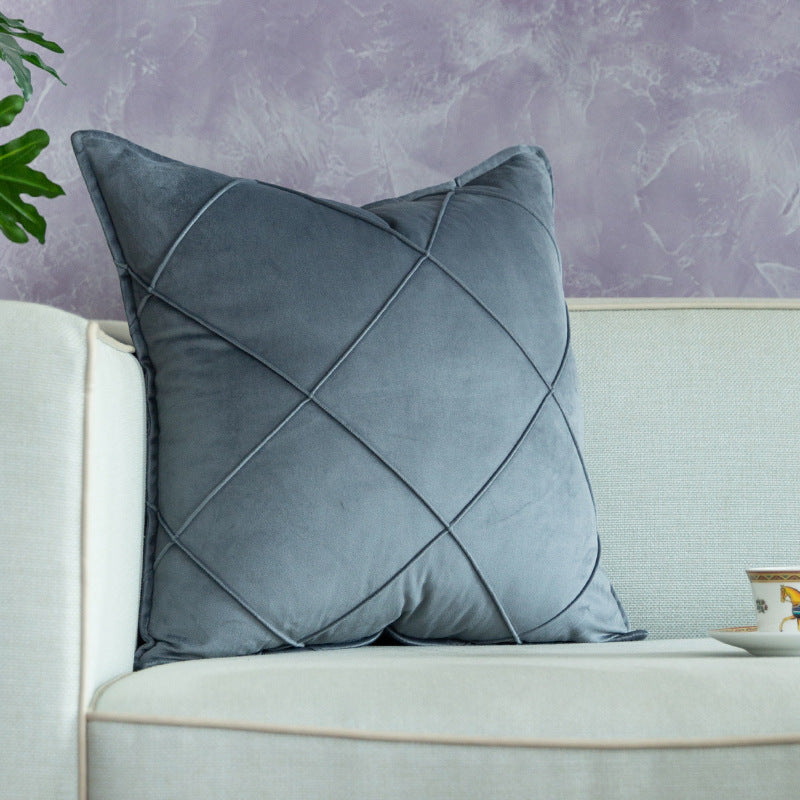 Elegant Plush Decorative Cushion