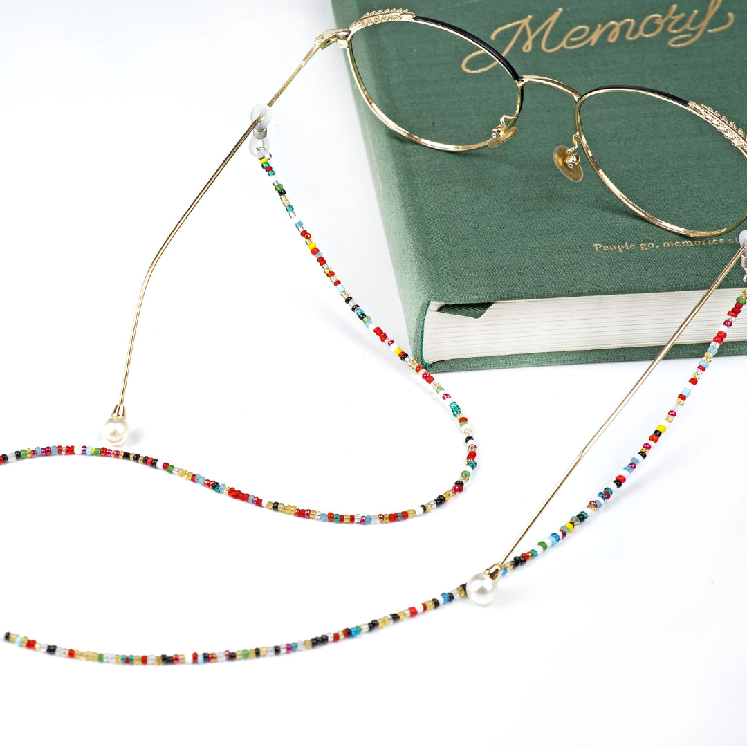 Colorful Beaded Eyewear Retainer Chain Stornfield