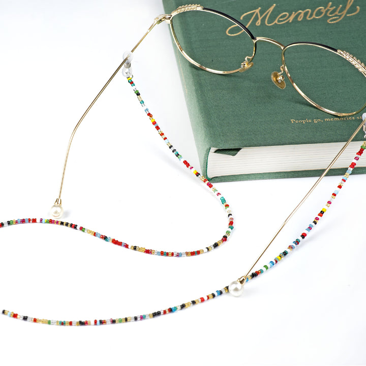 Colorful Beaded Eyewear Retainer Chain Stornfield