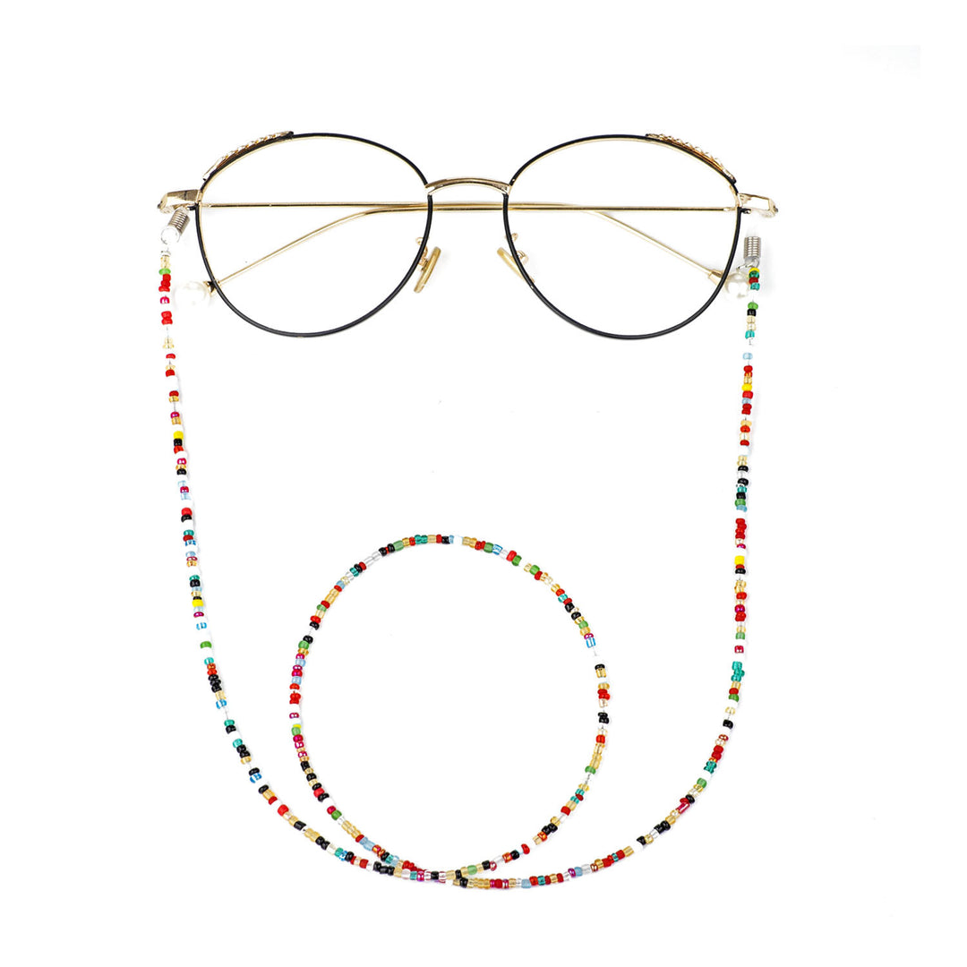 Colorful Beaded Eyewear Retainer Chain Stornfield