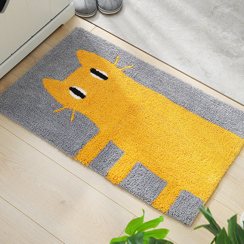 Fun Animal-Themed Bath Mat for Bathroom