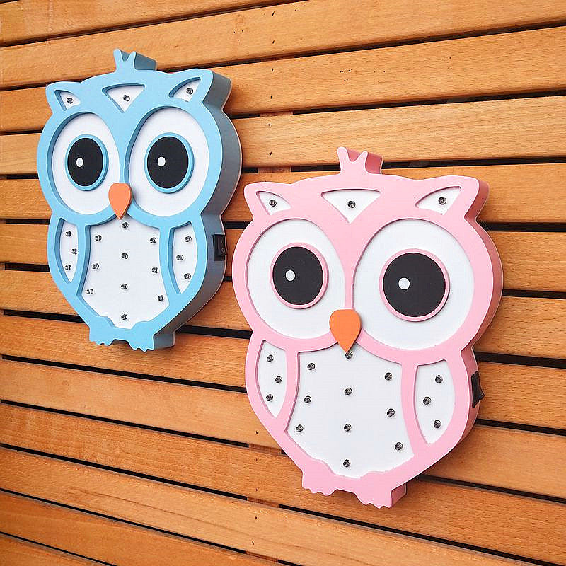 Decorative Owl Wall Lamp