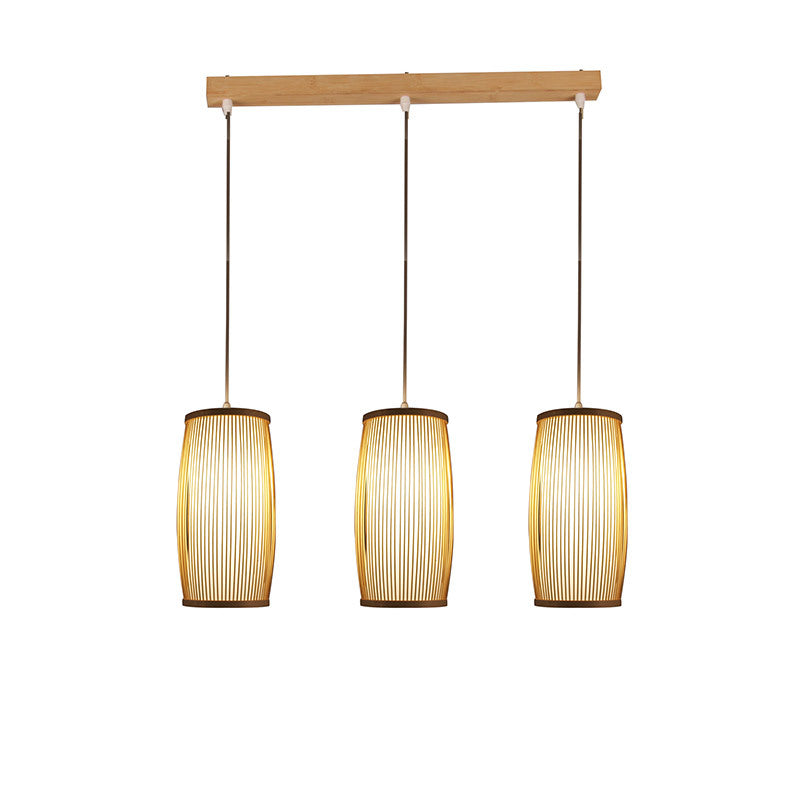 Artistic Bamboo Pendant Light