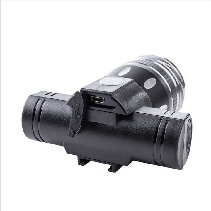 USB Rechargeable Bicycle Headlight with Adjustable Mount Stornfield