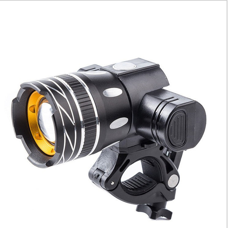 USB Rechargeable Bicycle Headlight with Adjustable Mount Stornfield