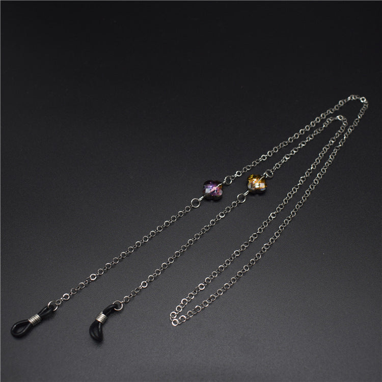 Elegant Gemstone Accented Eyewear Chain Stornfield