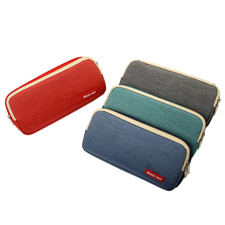 Premium Denim Zippered Pencil Case