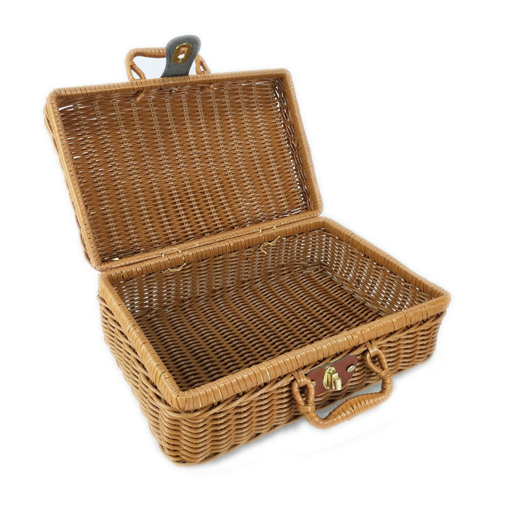 Handcrafted Wicker Storage Case Stornfield