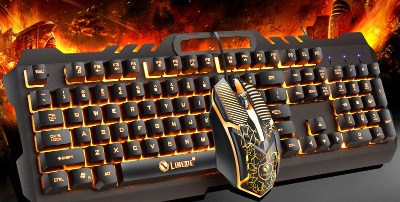 High-Performance Gaming Keyboard with Illuminated Keycaps Stornfield
