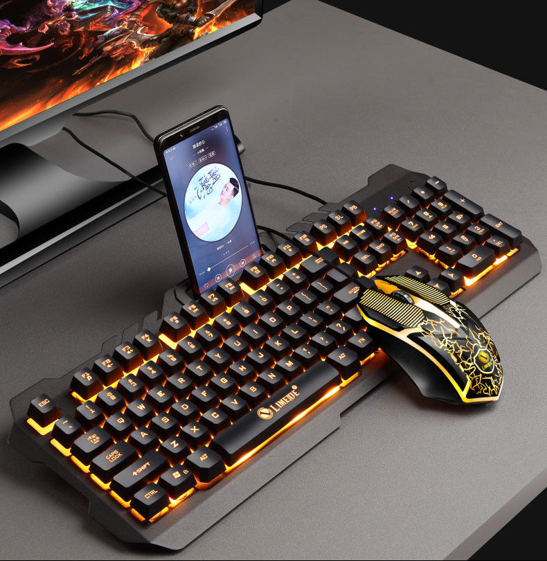Mechanical Gaming Keyboard and High-Performance RGB Mouse Combo Stornfield
