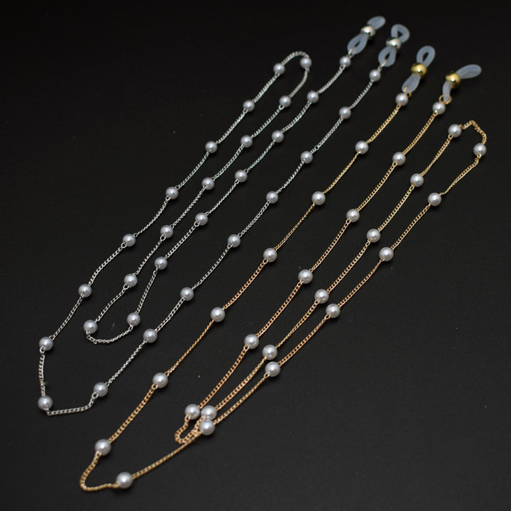 Elegant Multi-Strand Pearl Eyewear Chain Stornfield