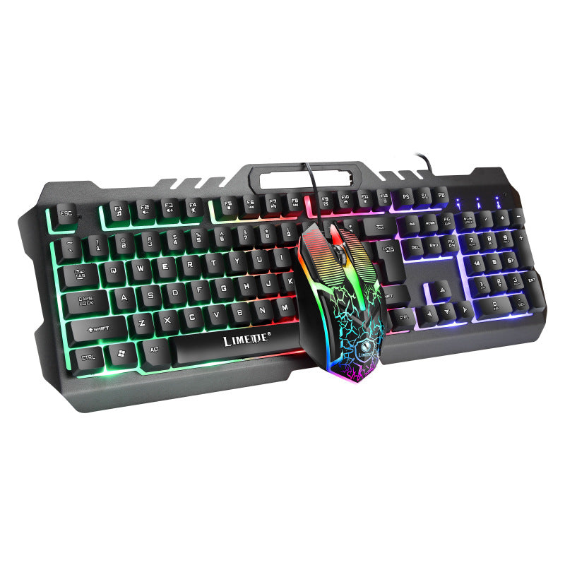 Mechanical Gaming Keyboard and High-Performance RGB Mouse Combo Stornfield