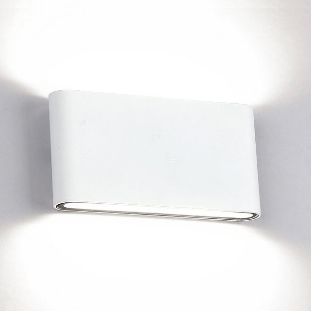 Black/White Rectangular Wall Washer Light Modern Stylish Warm/White Light LED Aluminum Wall Sconce for Hallway, 4.5"/7" W | Stornfield