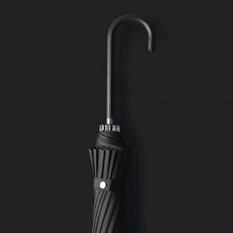 Women's folding umbrella with elegant handle and wind-resistant technology Stornfield