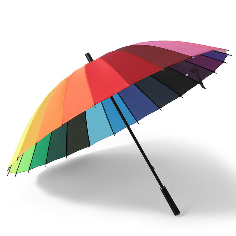 Women's automatic folding umbrella with ergonomic handle and windproof technology Stornfield