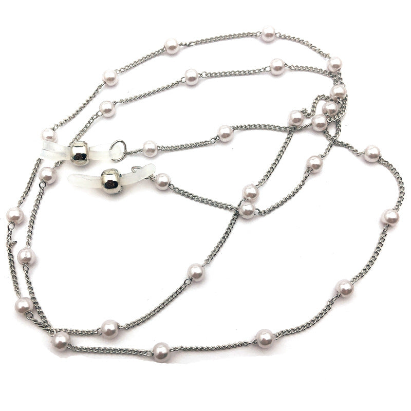 Elegant Multi-Strand Pearl Eyewear Chain Stornfield