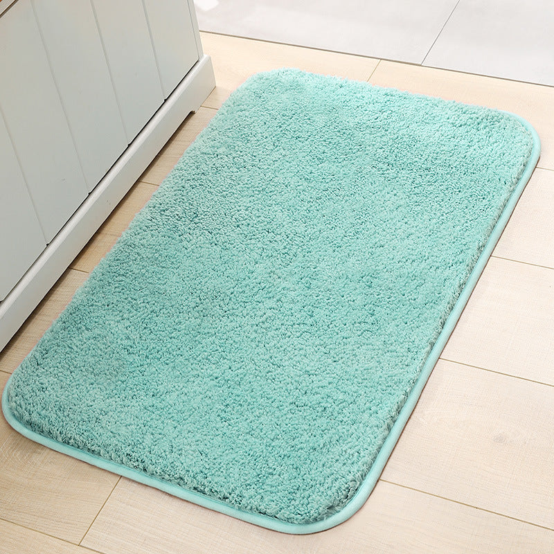Absorbent Plush Bath Rug for Bathroom