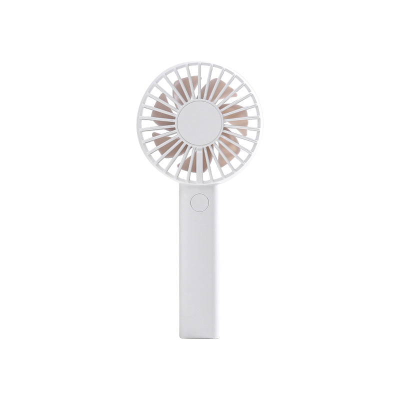 Unisex nan compact portable hand fan with rechargeable battery and USB charging port quiet operation self-standing Stornfield